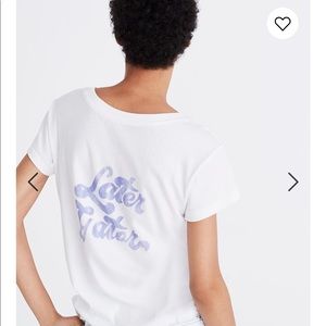 Madewell Rivet & Thread Later Gator Tee